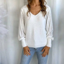 Load image into Gallery viewer, Bella Knit Jumper - White